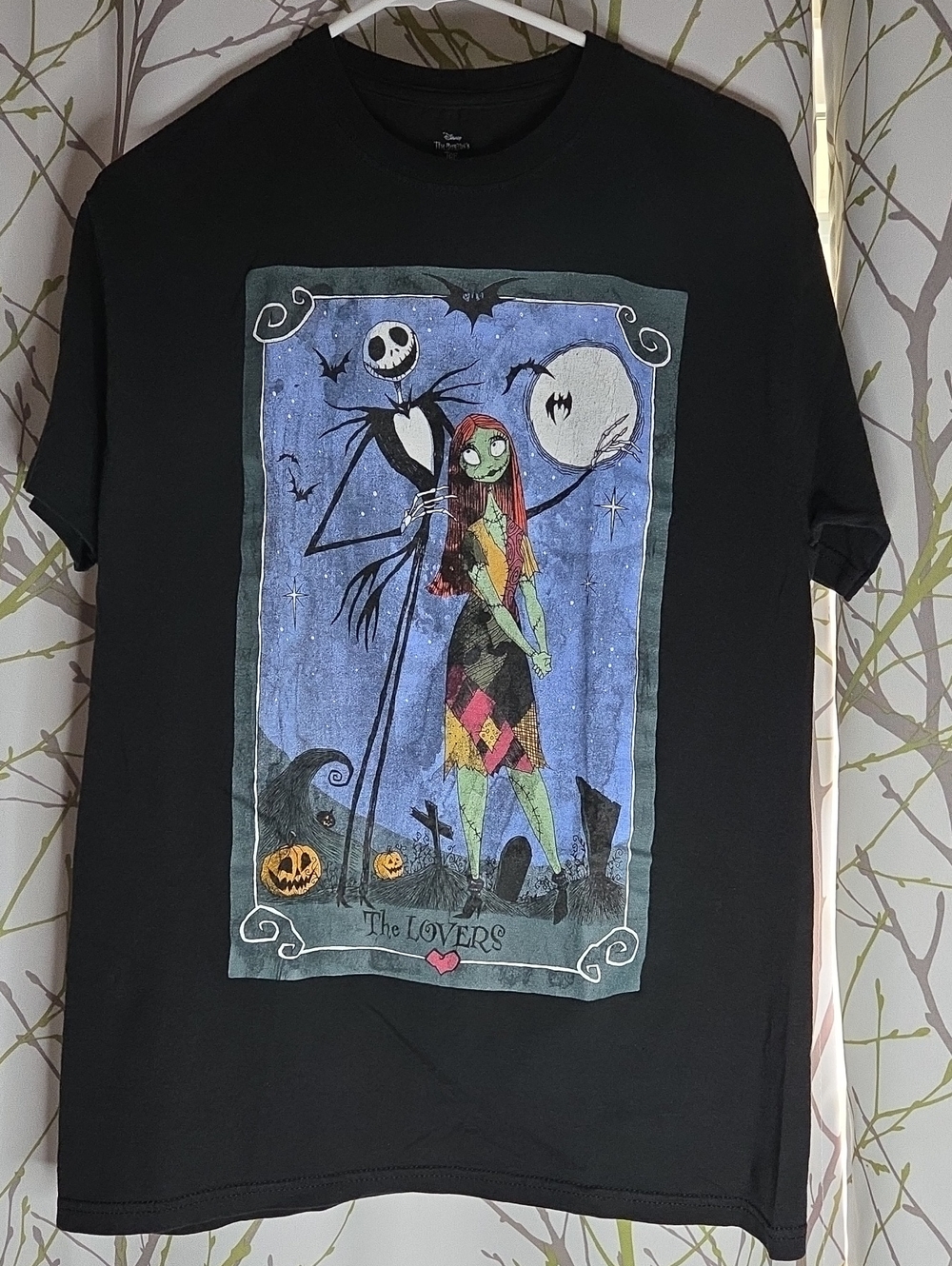 Disney The Nightmare Before Christmas Black Graphic Tee
